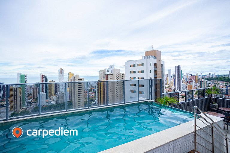 Tropical Hub #1702 - Apto em Manaíra by Carpediem