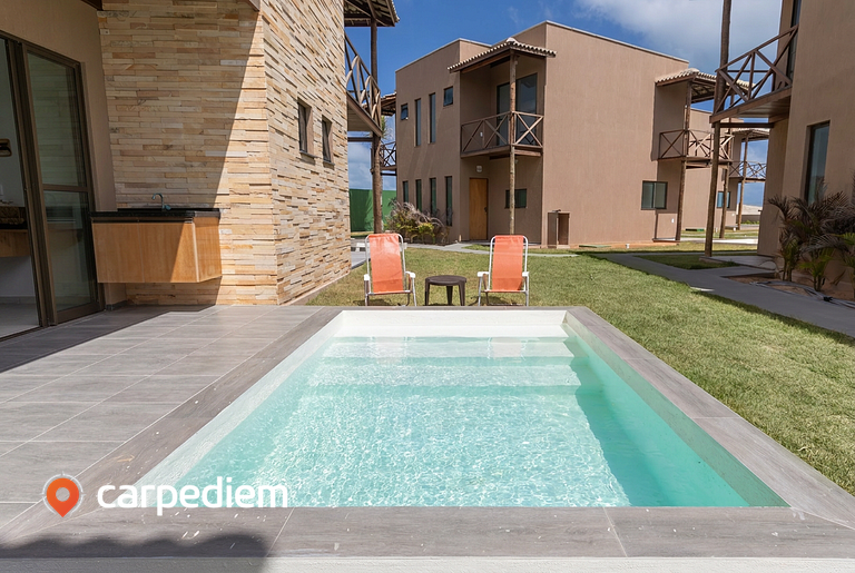 Beachfront Duplex #A6 - Aquiráz By Carpediem