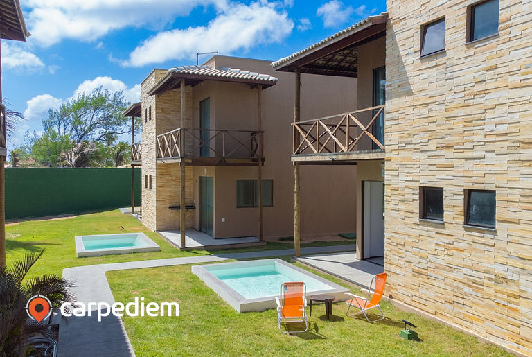 Beachfront Duplex #A6 - Aquiráz By Carpediem