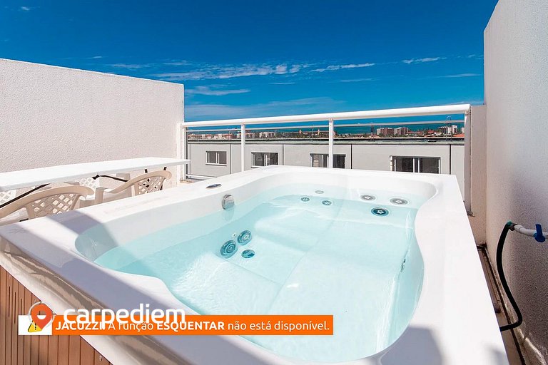 Duplex equipado no Beach Town House IV por Carpediem