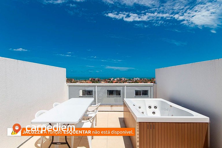 Exclusivo duplex em Porto das Dunas por Carpediem