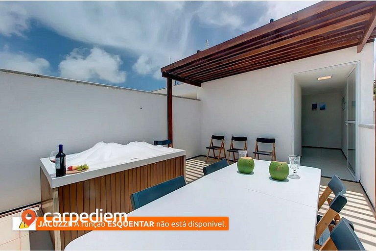 BeachTownhouses 4 - Triplex com Hidro by Carpediem