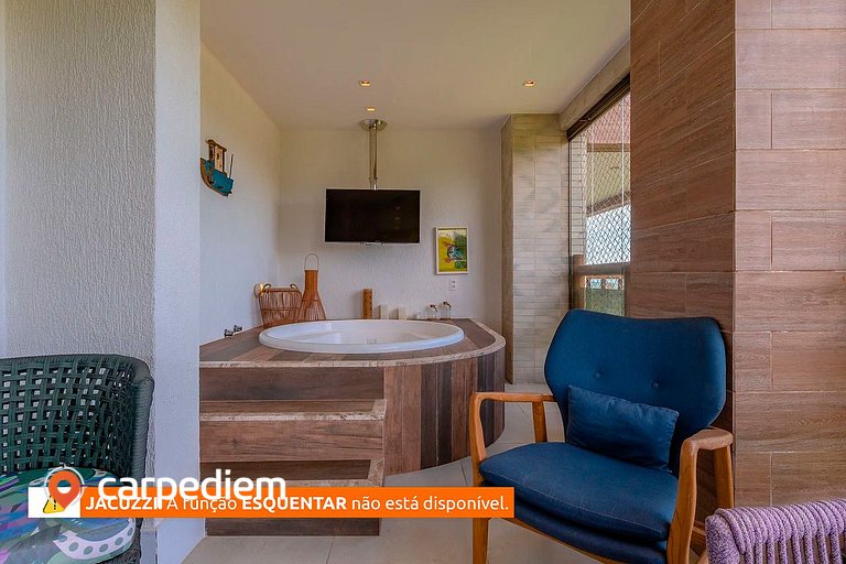 WaiWai Cumbuco #406 - Apê na Praia por Carpediem