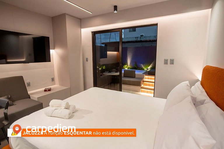 Beach Haus #05 - Studio com Jacuzzi por Carpediem