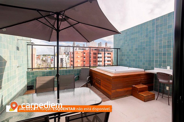 Oceânica #605 - Cobertura com Jacuzzi by Carpediem