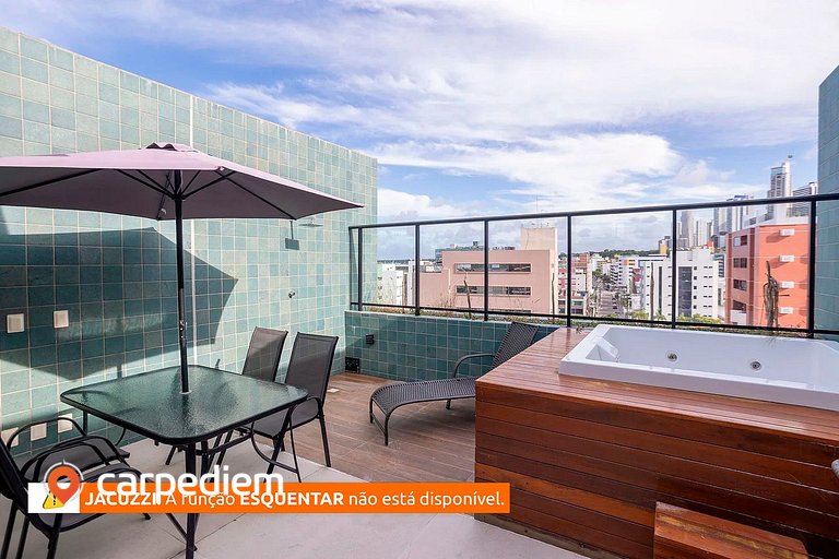 Oceânica #605 - Cobertura com Jacuzzi by Carpediem