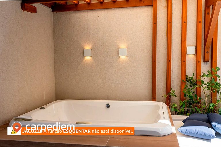 Way Bossa - Térreo com Jacuzzi por Carpediem