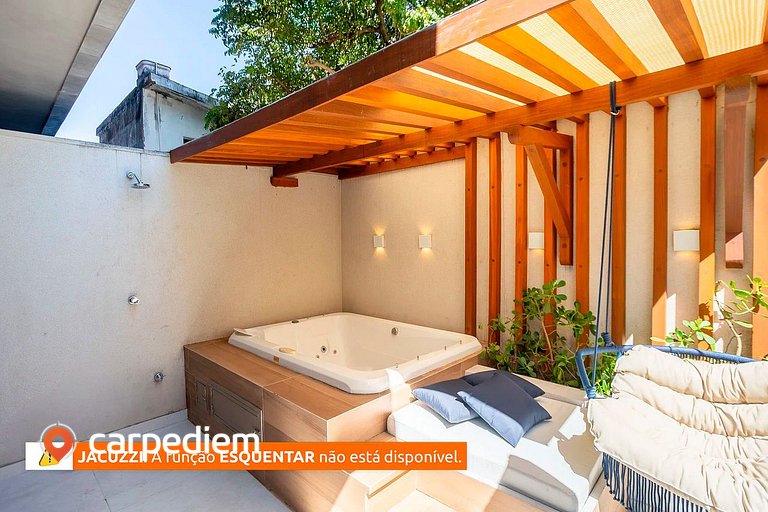 Way Bossa - Térreo com Jacuzzi por Carpediem