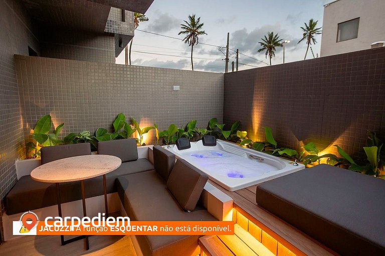 Beach Haus - Duplo com Jacuzzi por Carpediem