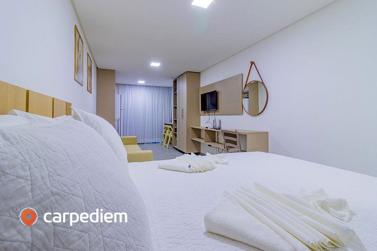 VillaDelMar #04- Apto com varanda by Carpediem