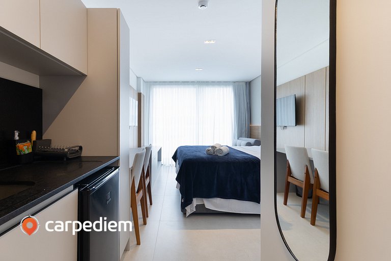 Azimut - Studio com Varanda Vista Mar by Carpediem