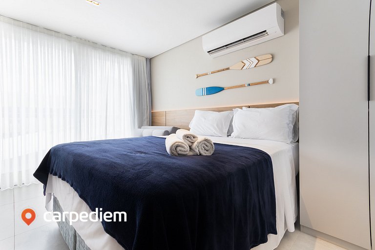 Azimut - Studio com Varanda Vista Mar by Carpediem