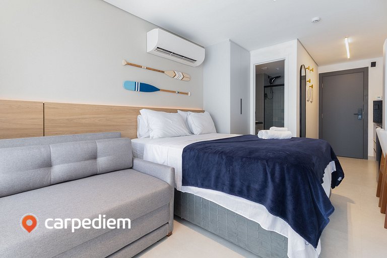 Azimut - Studio com Varanda Vista Mar by Carpediem
