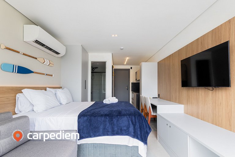 Azimut - Studio com Varanda Vista Mar by Carpediem