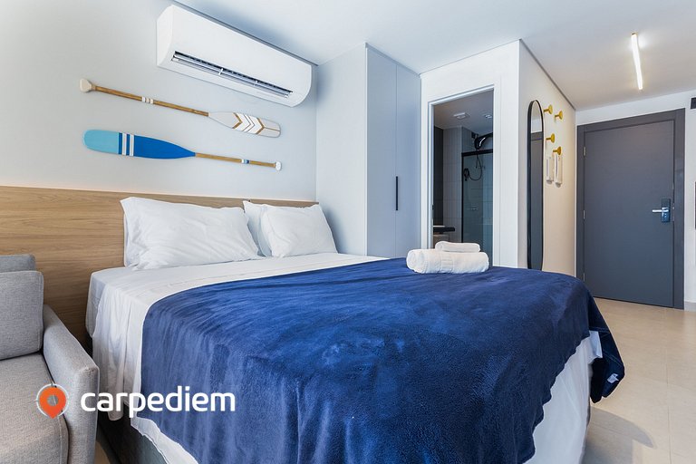 Azimut - Studio com Varanda Vista Mar by Carpediem