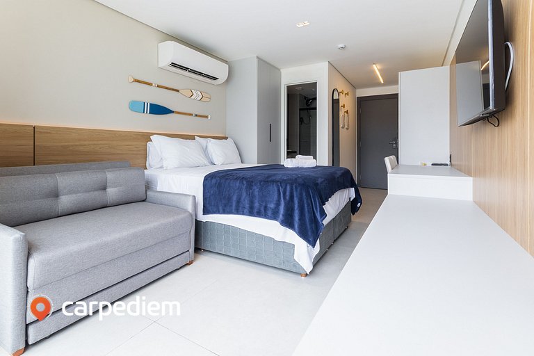Azimut - Studio com Varanda Vista Mar by Carpediem