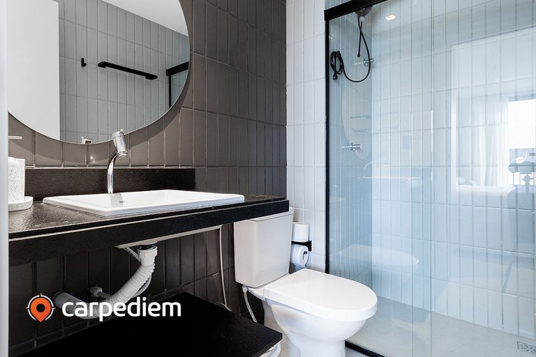 Azimut - Studio com Varanda Vista Mar by Carpediem