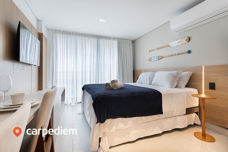 Azimut - Studio com Varanda Vista Mar by Carpediem