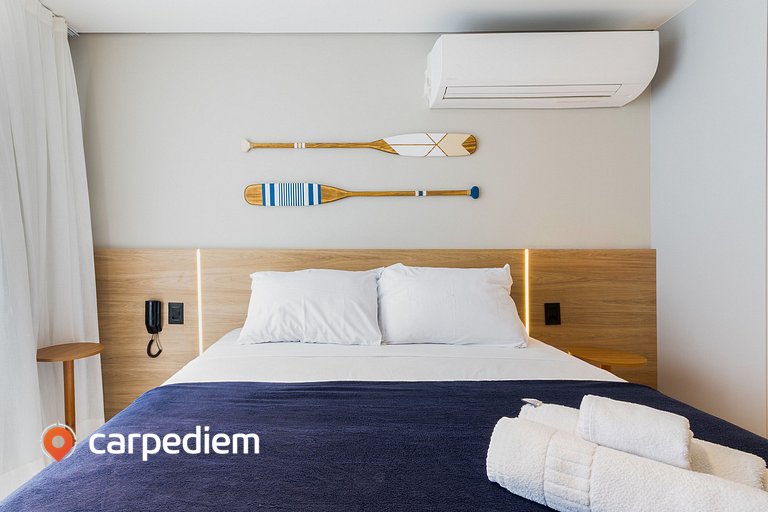 Azimut - Studio com Varanda Vista Mar by Carpediem