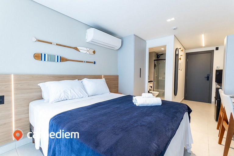 Azimut - Studio com Varanda Vista Mar by Carpediem