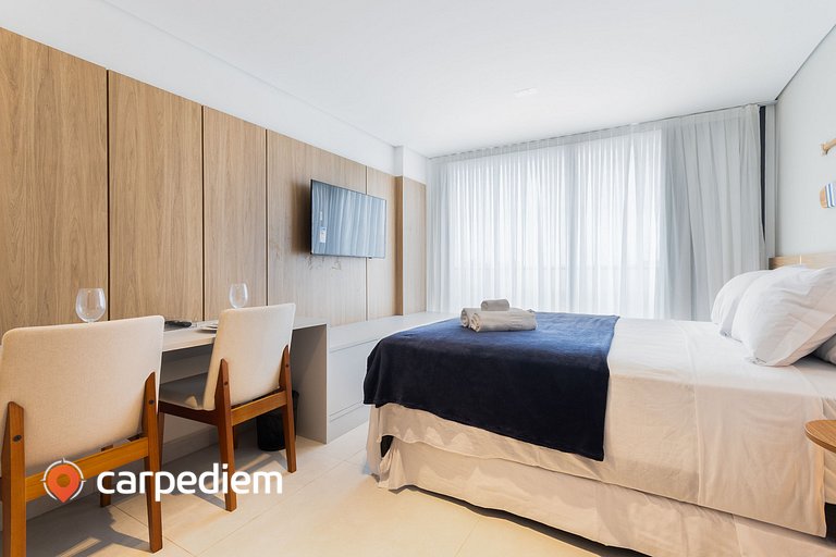 Azimut - Studio com Varanda Vista Mar by Carpediem