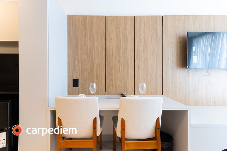 Azimut - Studio com Varanda Vista Mar by Carpediem