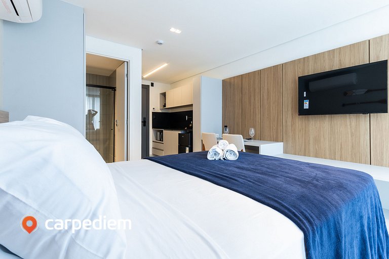 Azimut - Studio com Varanda Vista Mar by Carpediem