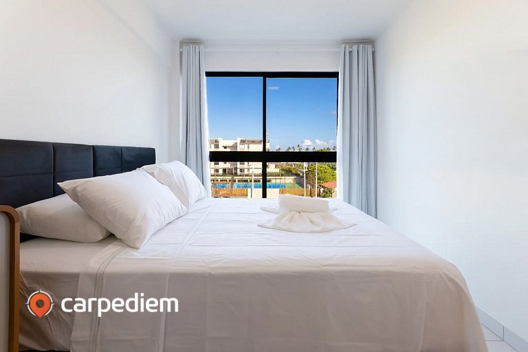 Malia Beach #A301 - Apê com Varanda por Carpediem