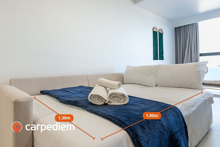 Vivant | Apê Moderno Vista Mar By Carpediem