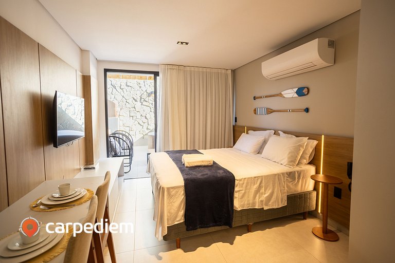 Azimut Studio c/ Jacuzzi Privativa by Carpediem