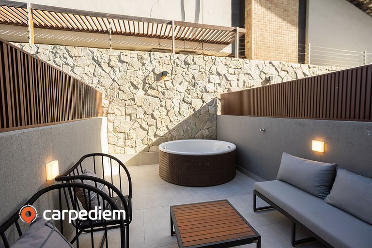 Azimut Studio c/ Jacuzzi Privativa by Carpediem