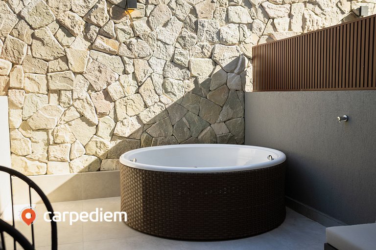 Azimut Studio c/ Jacuzzi Privativa by Carpediem