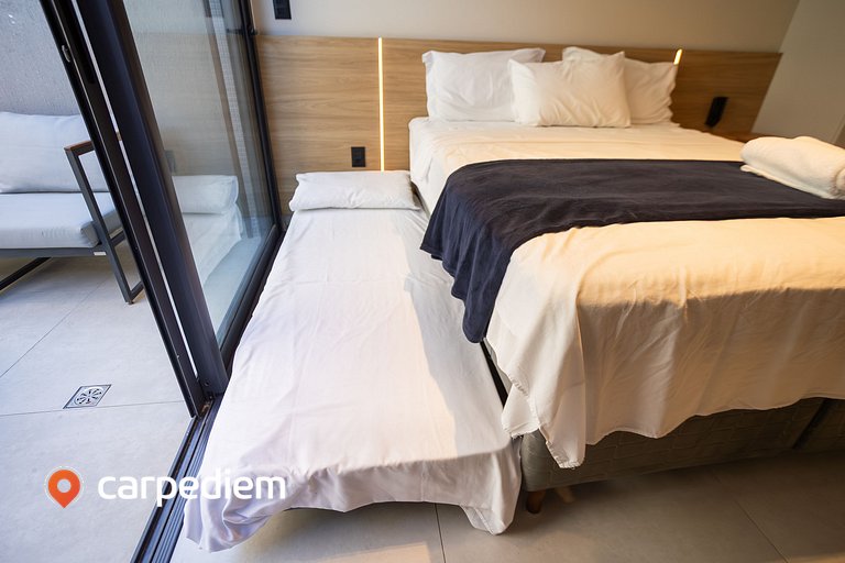 Azimut Studio c/ Jacuzzi Privativa by Carpediem