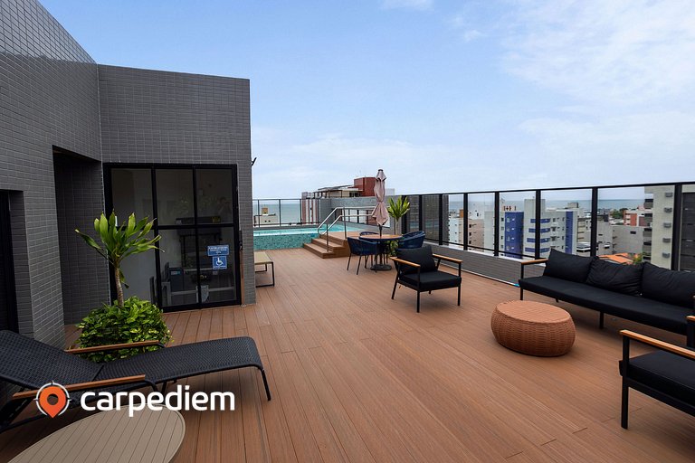UniGreen Residence Manaíra by Carpediem | Próximo à Praia, M