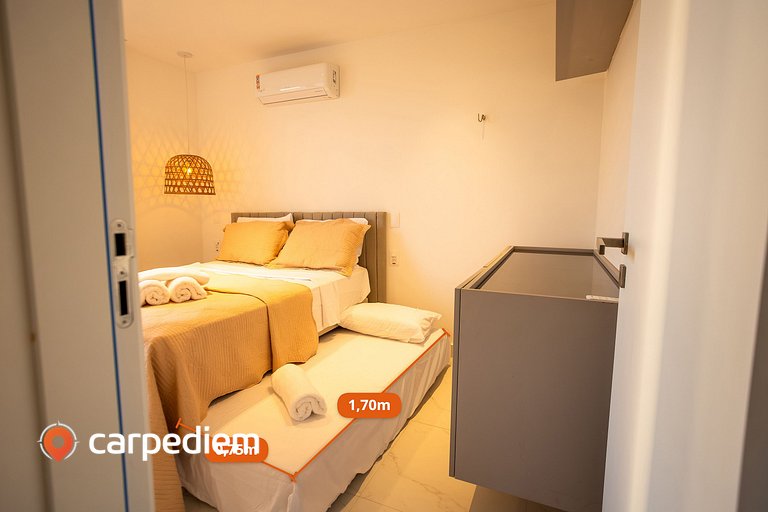 Apartamento 3 Quartos Vista Mar by Carpediem
