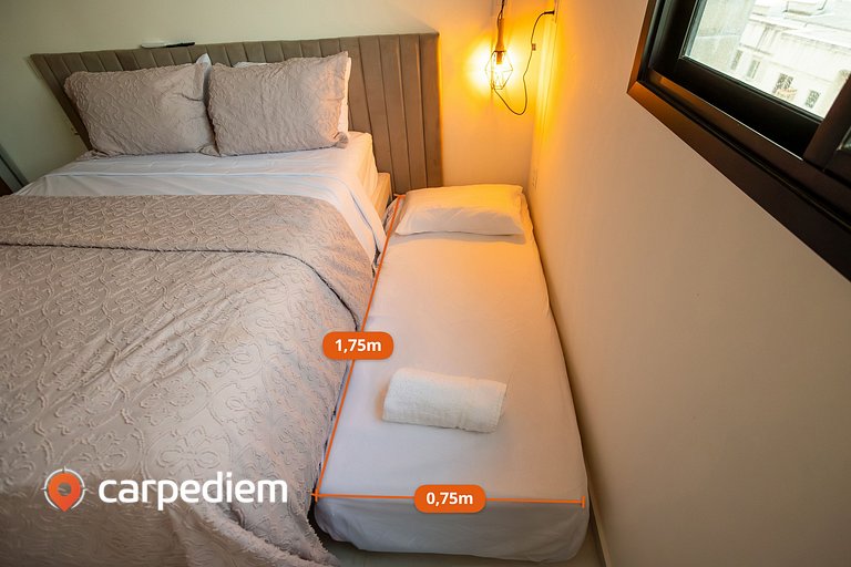 Apartamento 3 Quartos Vista Mar by Carpediem