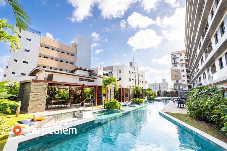 NOA Residence Club em Ponta de Campina com Rooftop e Lazer C
