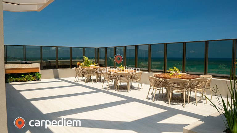 Vivant | Apê Moderno Vista Mar By Carpediem
