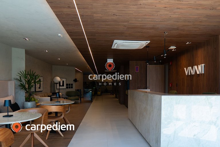 Vivant | Apê Moderno Vista Mar By Carpediem
