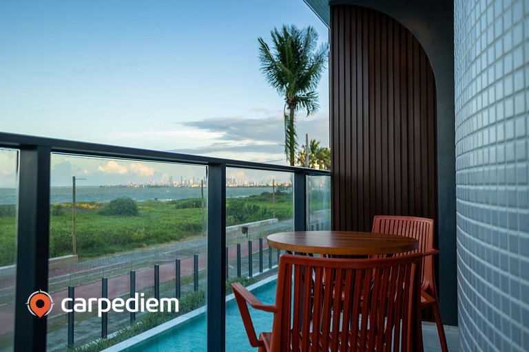 Azimut - Studio Varanda e Vista Mar by Carpediem