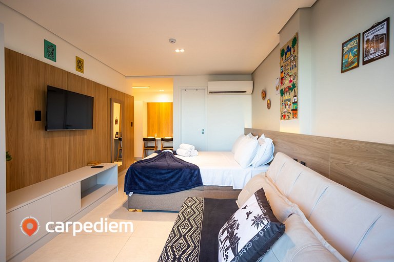 Azimut - Studio Varanda e Vista Mar by Carpediem