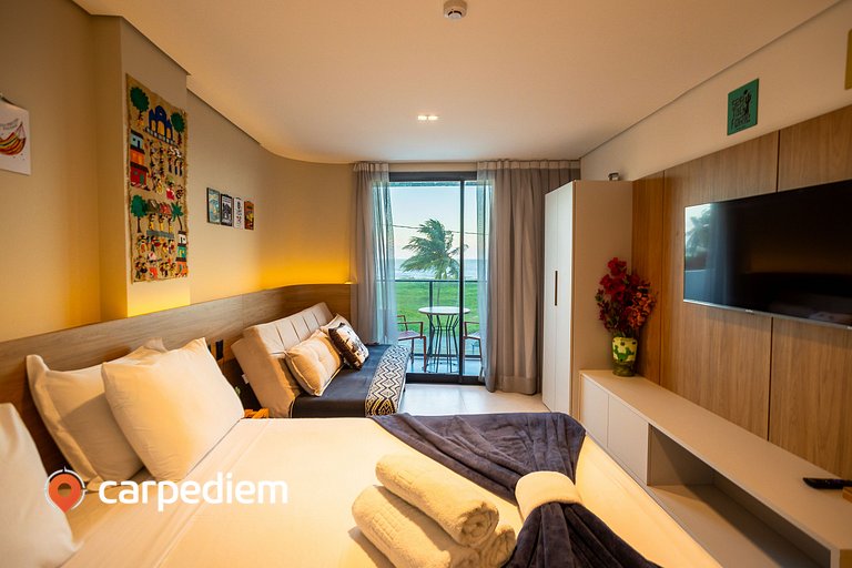 Azimut - Studio Varanda e Vista Mar by Carpediem