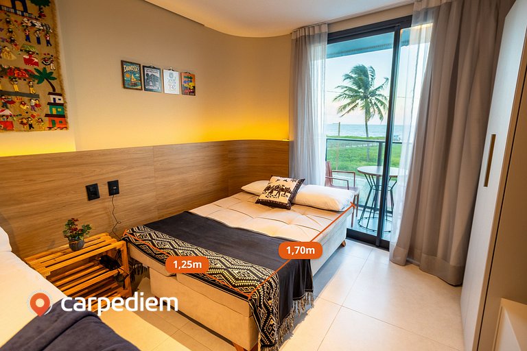 Azimut - Studio Varanda e Vista Mar by Carpediem
