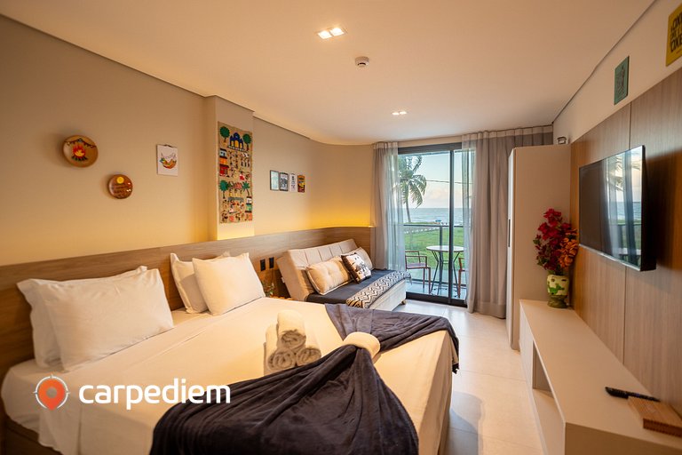 Azimut - Studio Varanda e Vista Mar by Carpediem