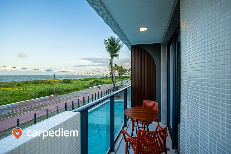 Azimut - Studio Varanda e Vista Mar by Carpediem