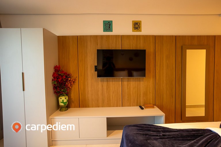 Azimut - Studio Varanda e Vista Mar by Carpediem