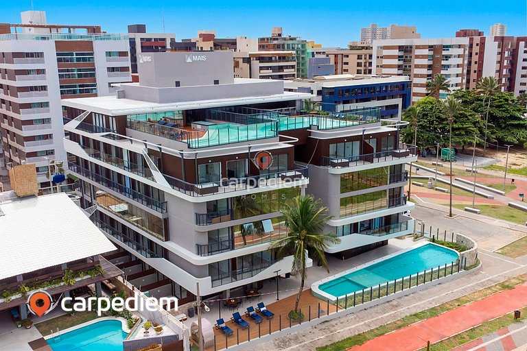 Azimut - Studio Varanda e Vista Mar by Carpediem