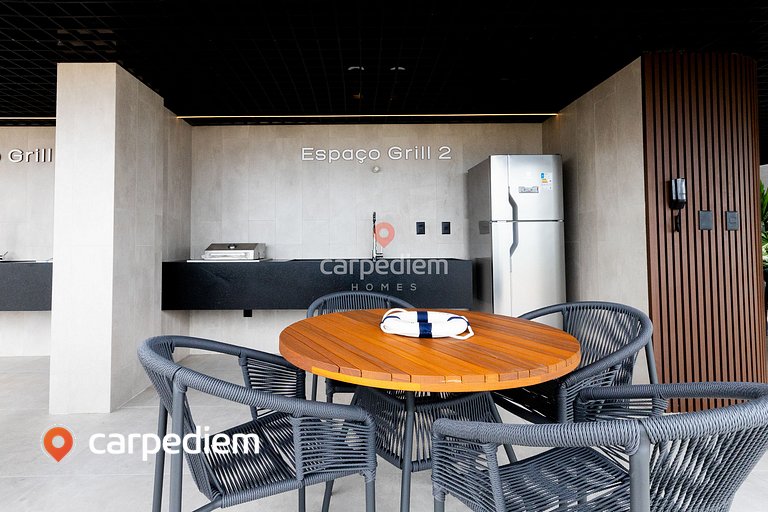 Azimut - Studio Varanda e Vista Mar by Carpediem