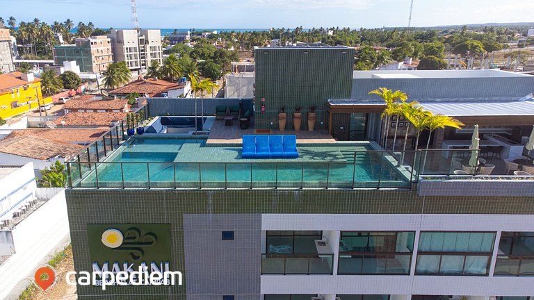 Makani Beach #08 Flat com Piscina by Carpediem