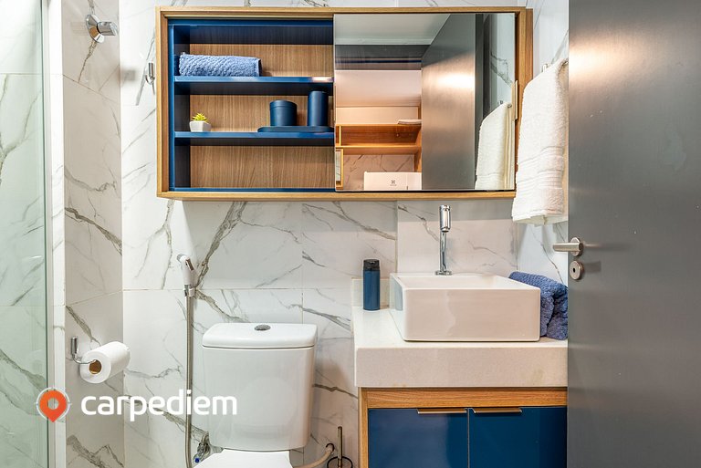 Makani Beach #08 Flat com Piscina by Carpediem